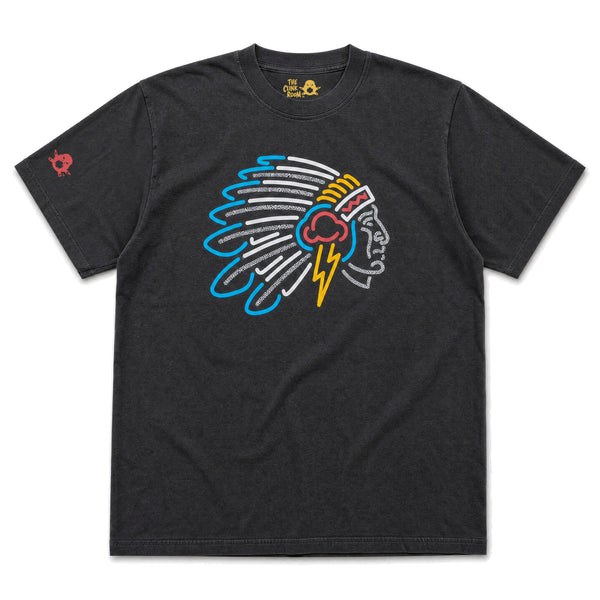 Neon Chief Red Cloud v.2 Tee - by Clinker Marlin