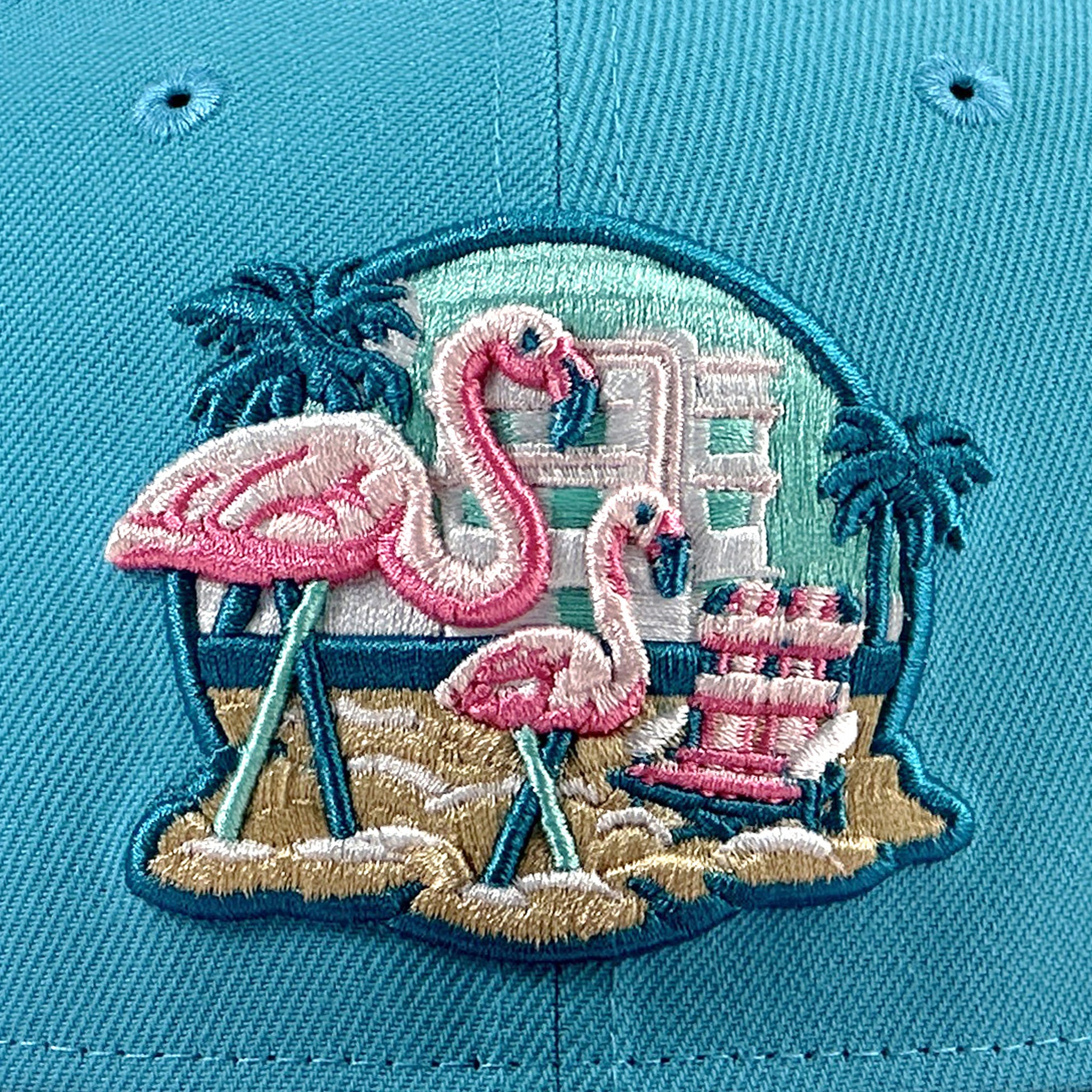 Beach Flamingos - by Clinker Rafael – The Clink Room