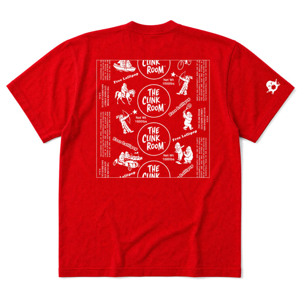Free Lollipop "Wrapper Cherry" Tee - by Clinkers Marlin & Casey