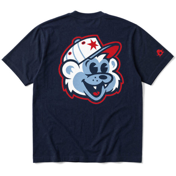Blizzard Bear "Navy" Tee - by Clinker Elder Designs Co.
