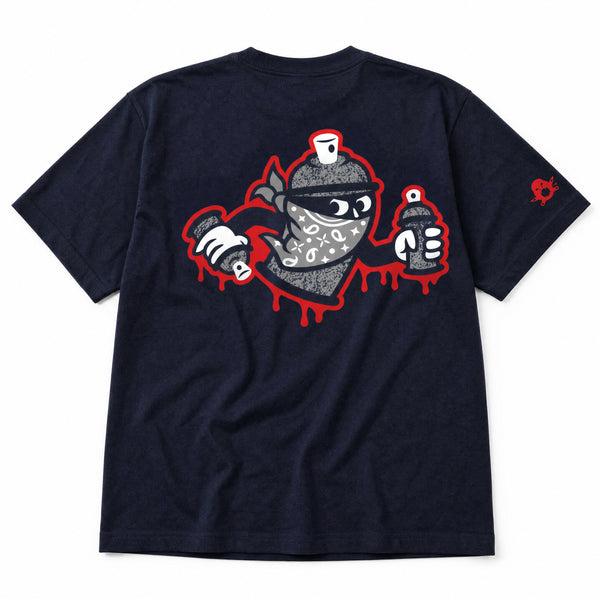 No Face, No Case Tee - by Clinker Chamuco Studios